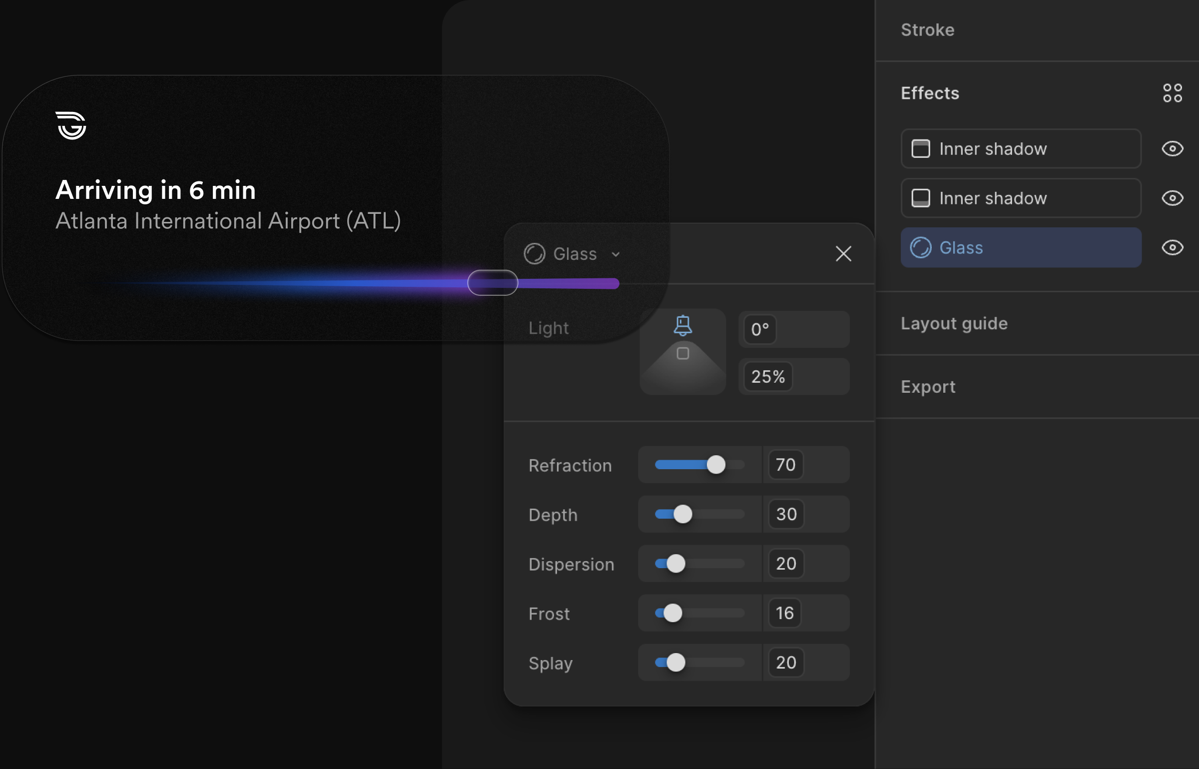 Lumasis design system detail, secondary view from Figma