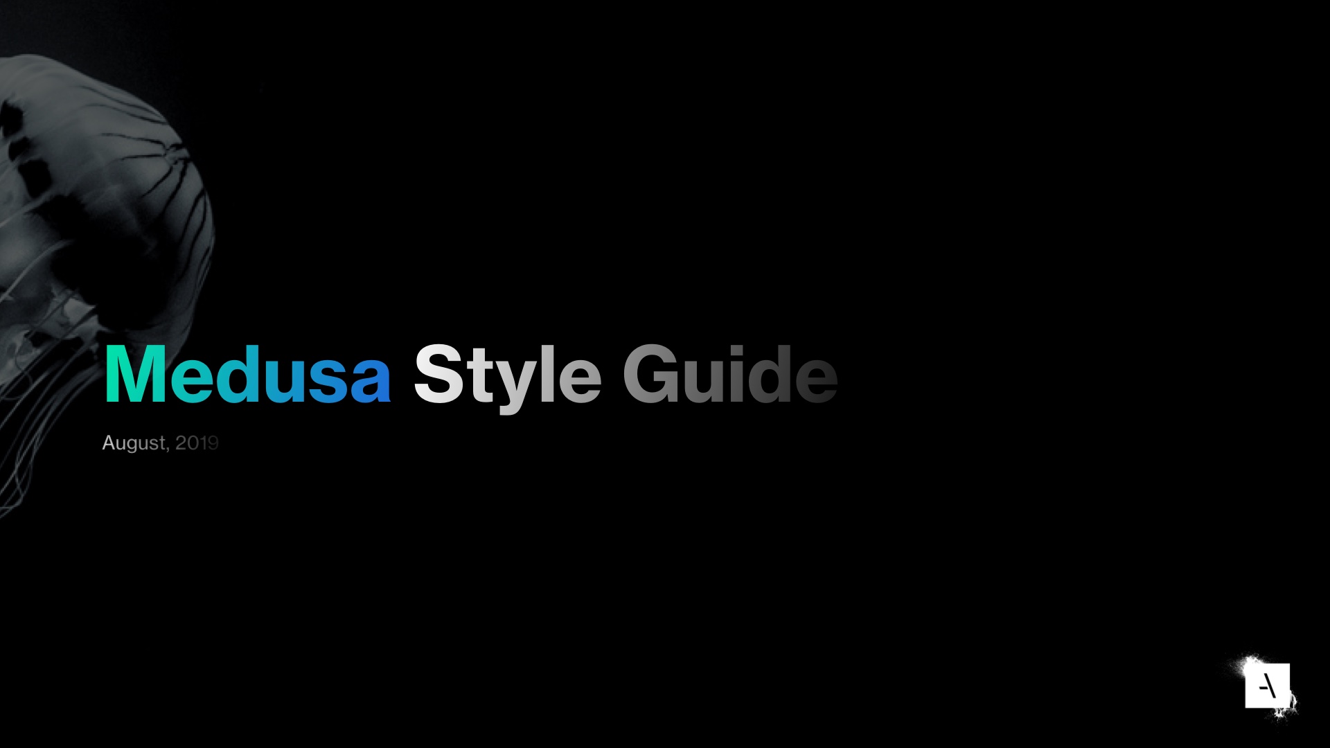 Medusa visual language — cover