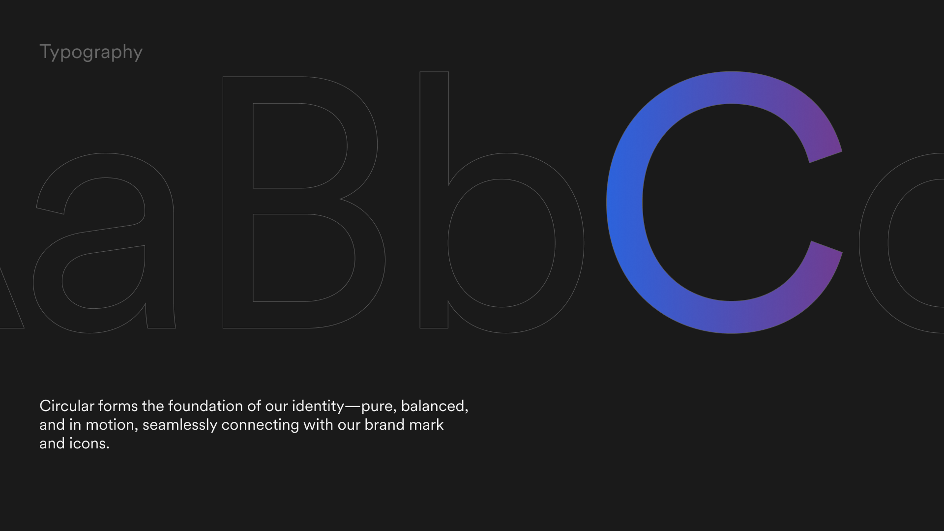 Glydways Brand Standards — typography