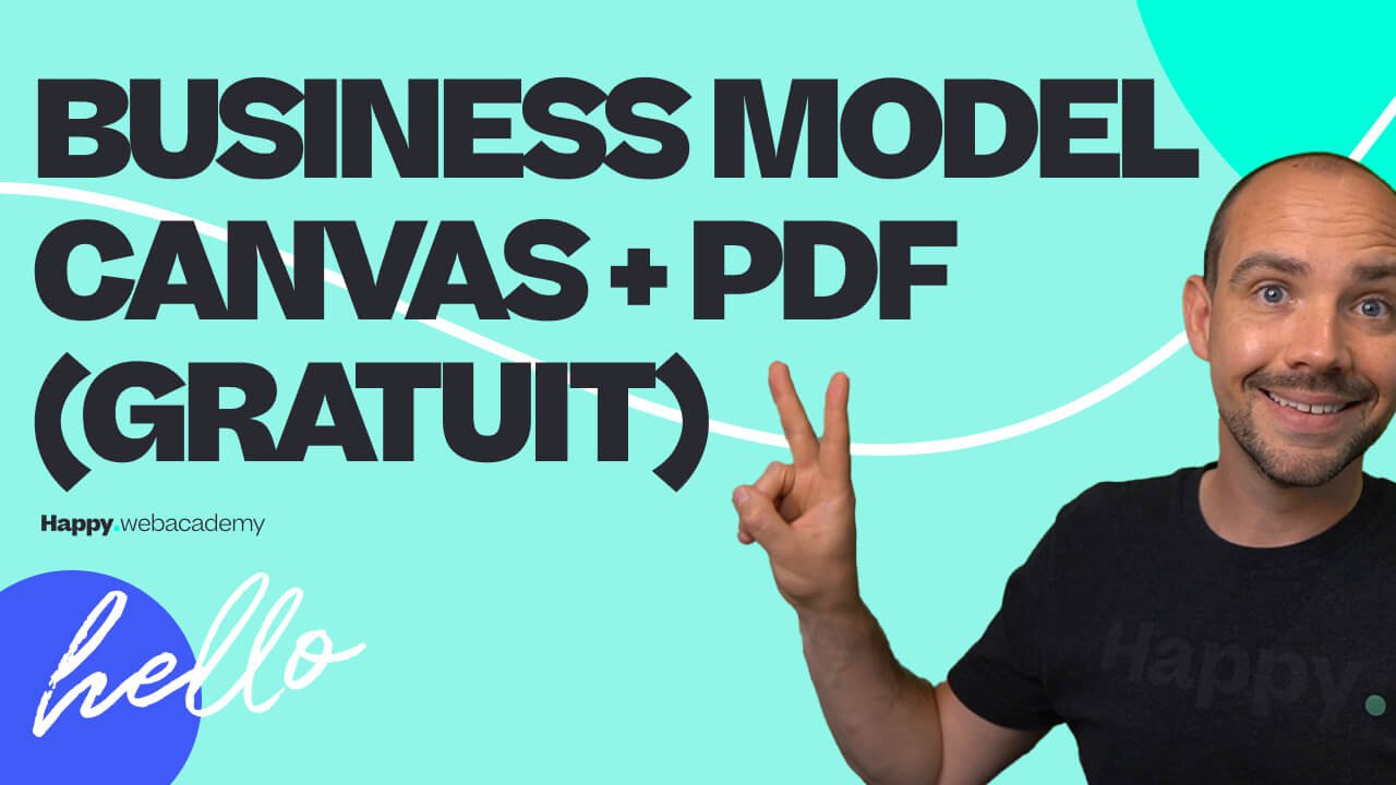 Business Model Canvas simple à remplir pdf (gratuit)