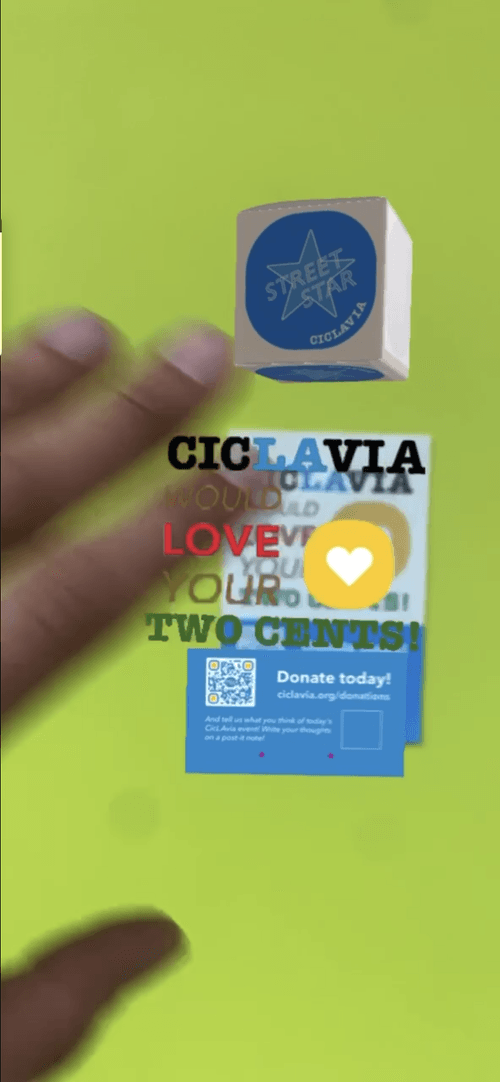 Future steps— Creating printed posters with augmented reality components.