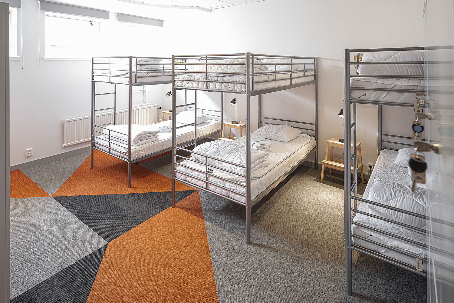 6-bäddsrum hos NY Hostel i Umeå