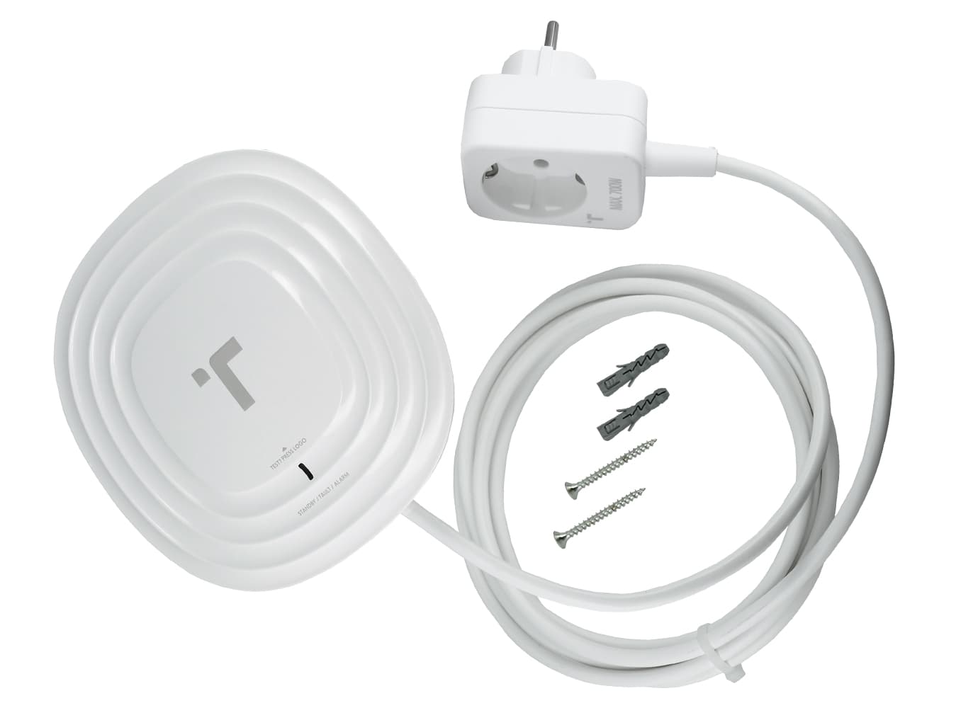 Retwist CO-switch met schakelstekker, kabel en bevestigingsmateriaal