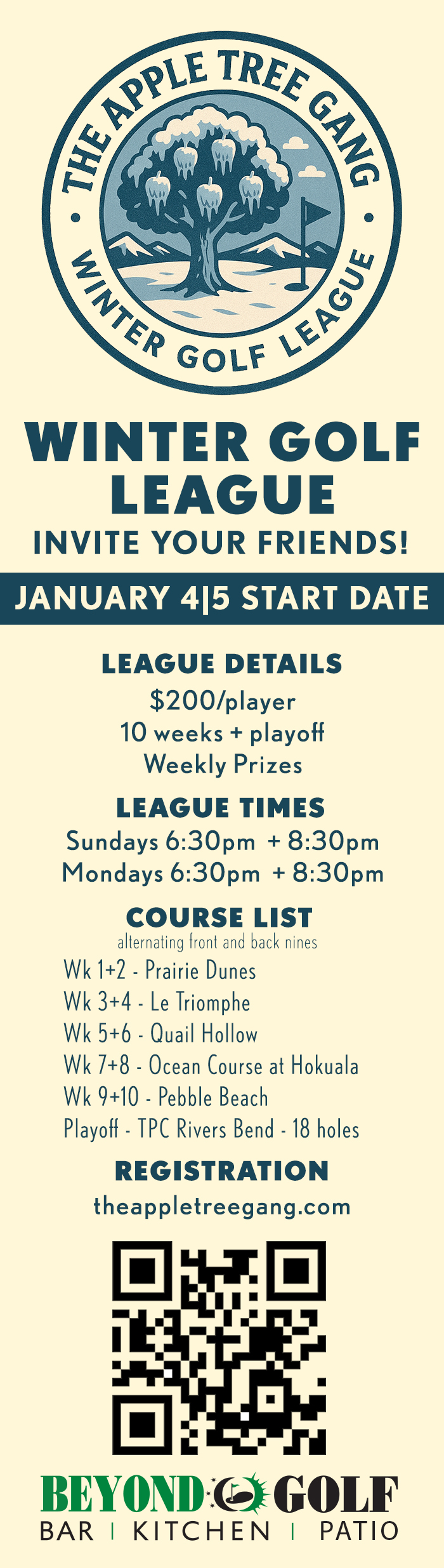 Golfzon Tourney Info