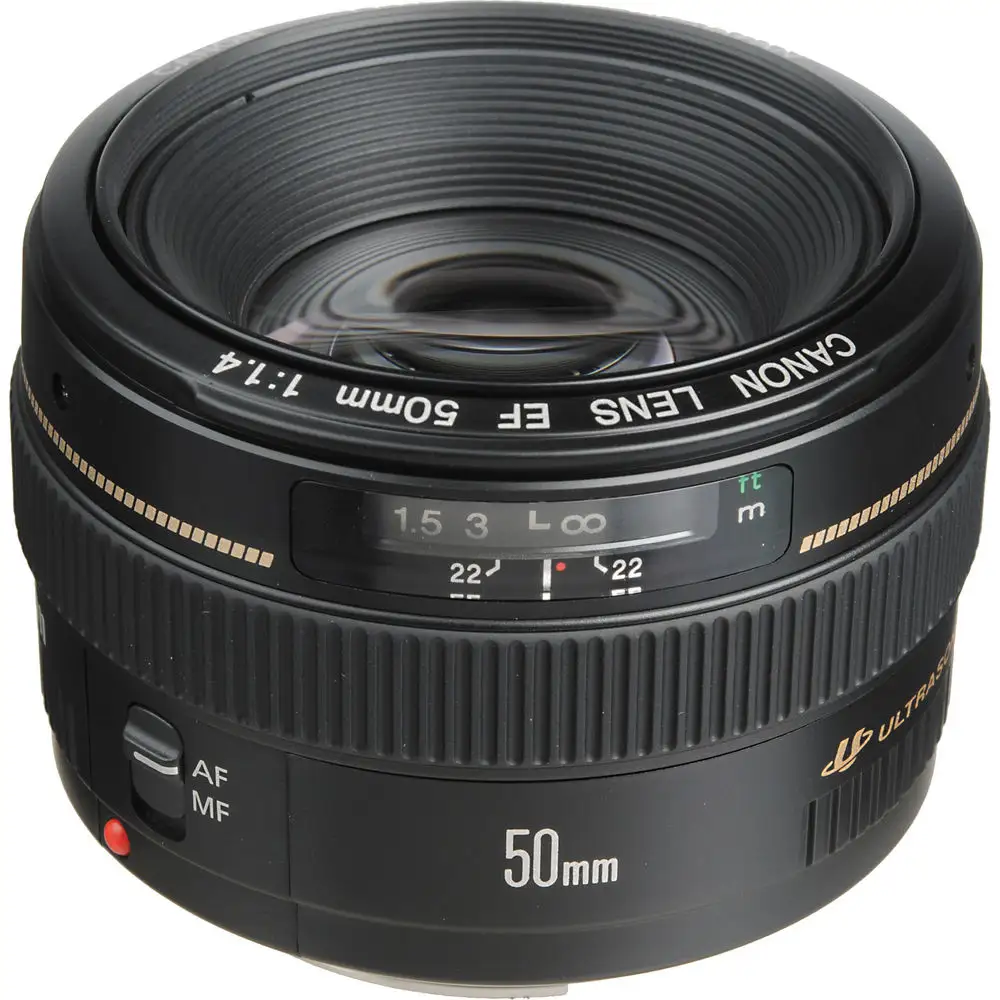 Can 50mm f1.4 USM lens