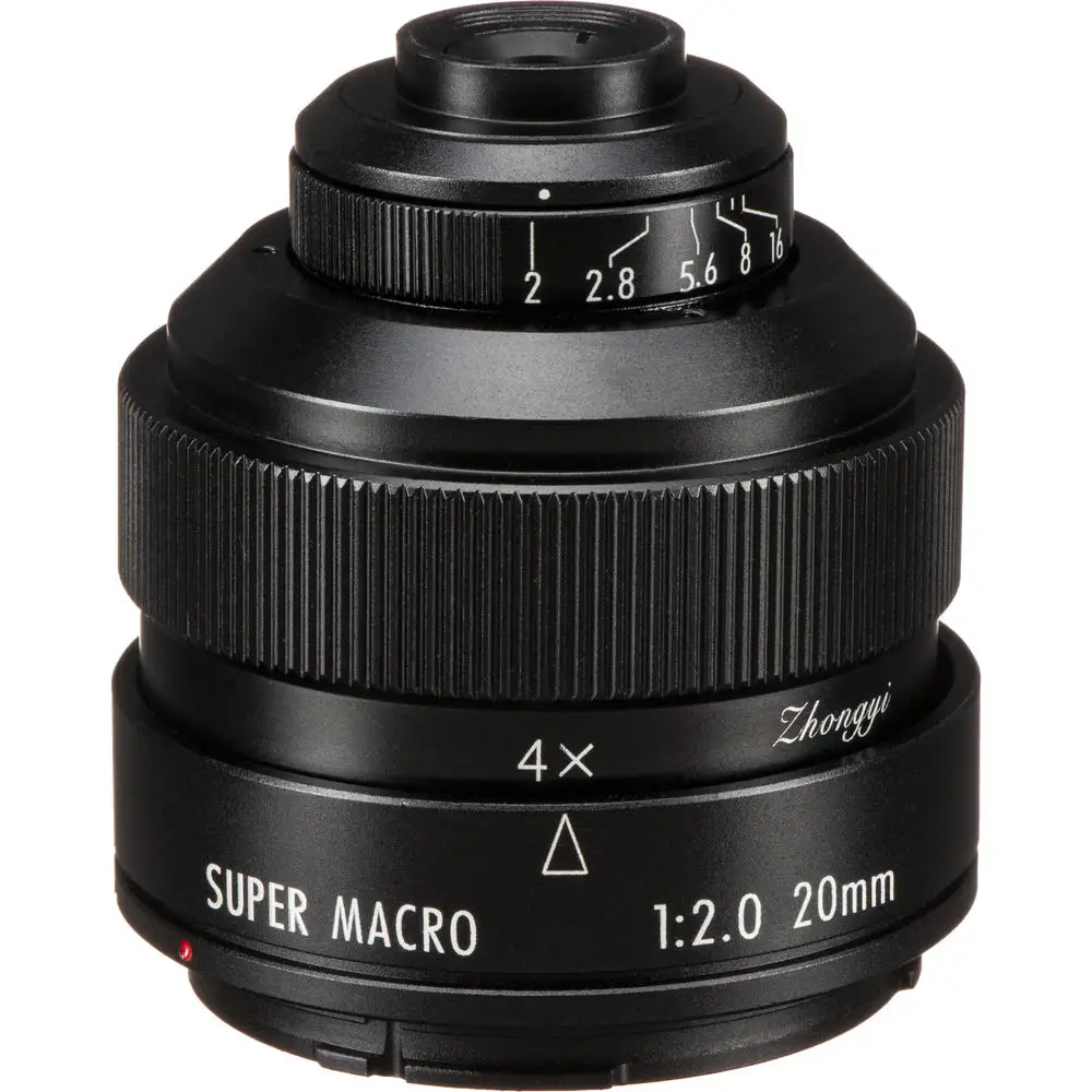 20mm super macro lens.
