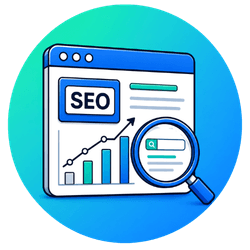 LinkedIn content marketing service benefits icon
