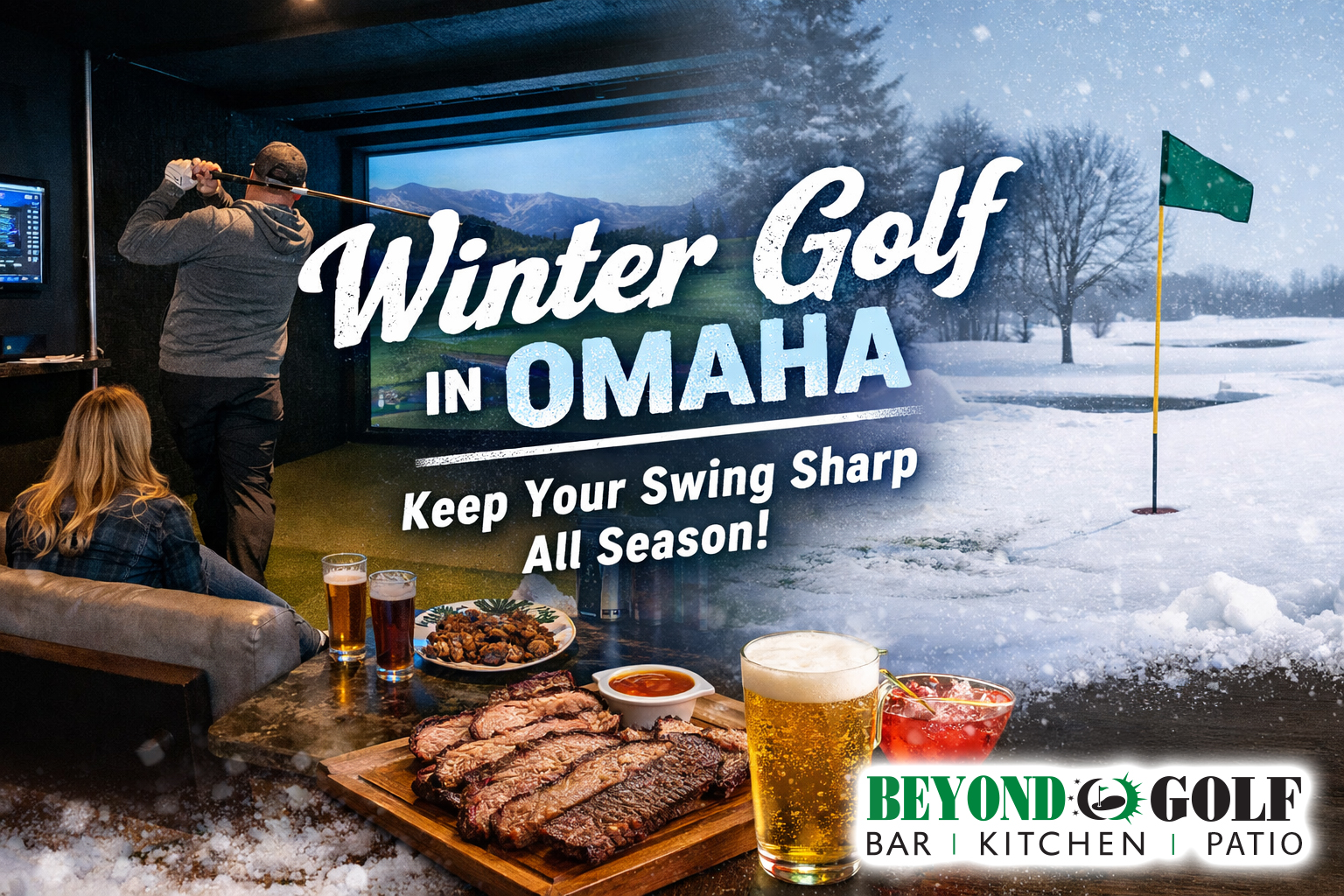 T holding smoked wings