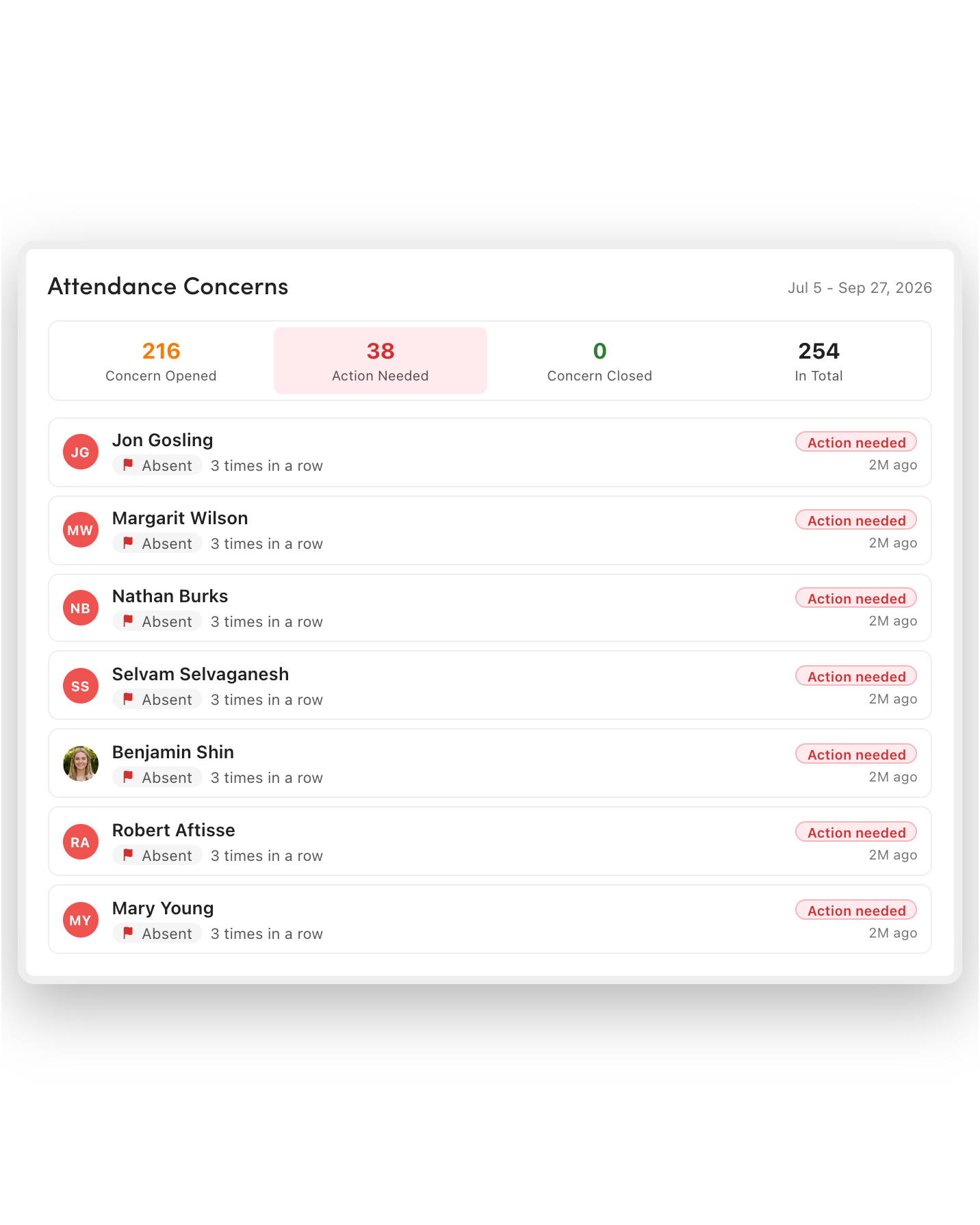 Live campus map and Student Locations list showing where students are checked in