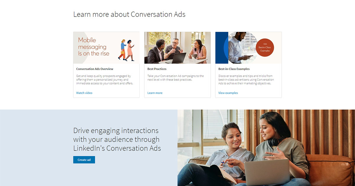 conversation ads