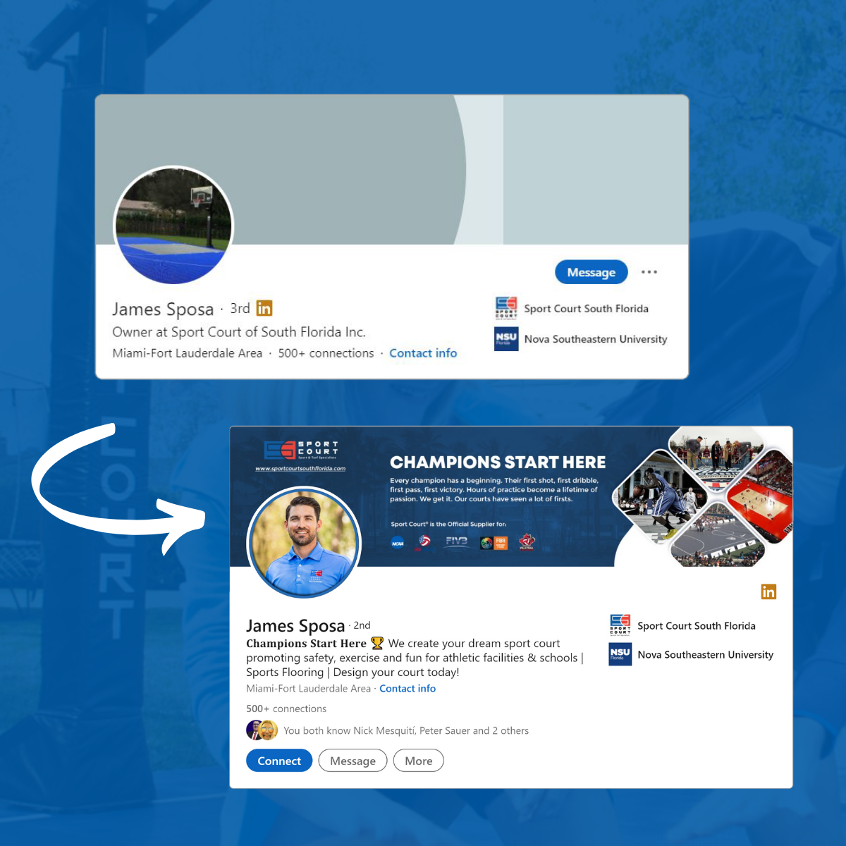 LinkedIn profile optimization