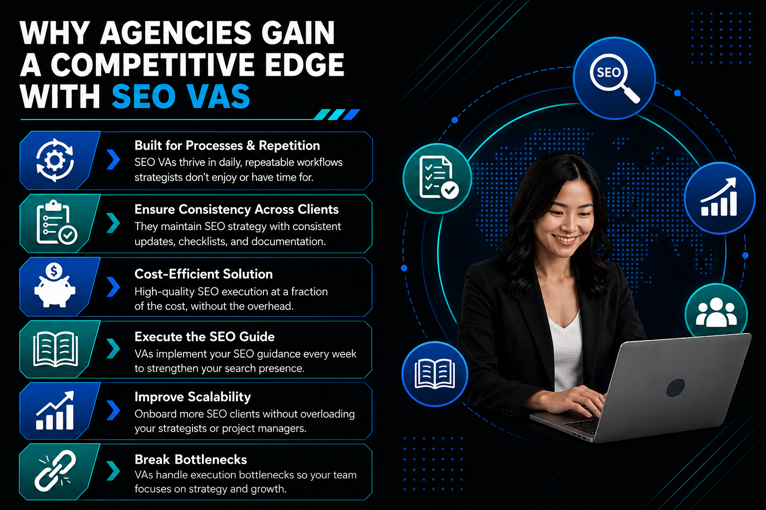 Why Agencies Gain a Competitive Edge With SEO VAs