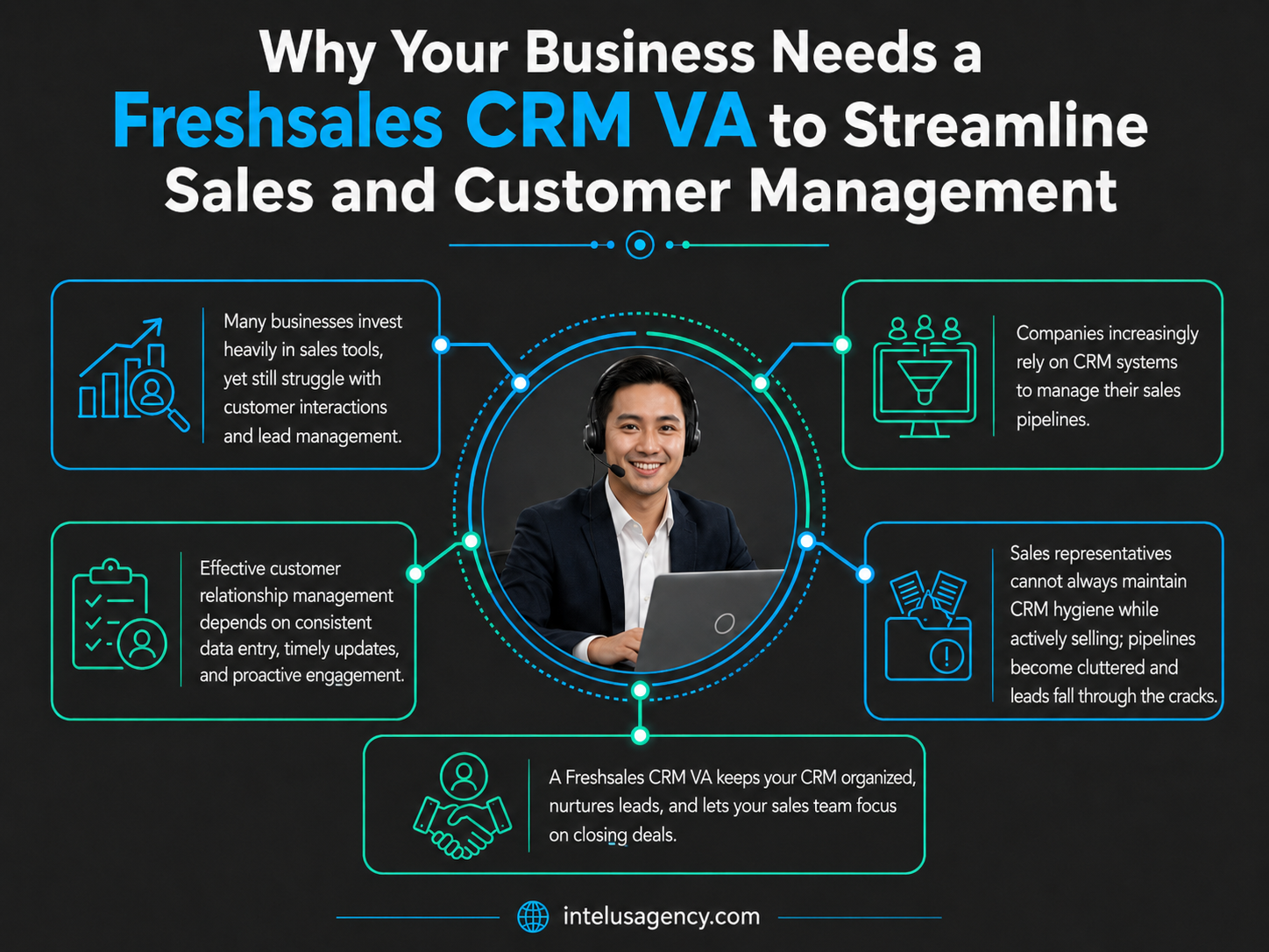 Why Your Business Needs a Freshsales CRM VA to Streamline Sales and Customer Management
