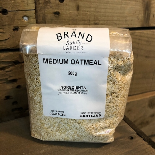 Oatmeal - available as Medium or Pinhead