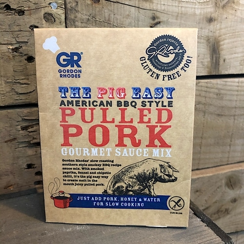 Gordon Rhodes The Pig Easy American BBQ Style Pulled Pork Gourmet Sauce Mix