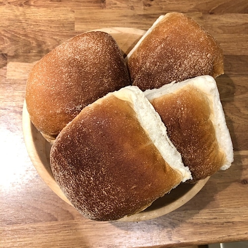 Morning Rolls - white and brown