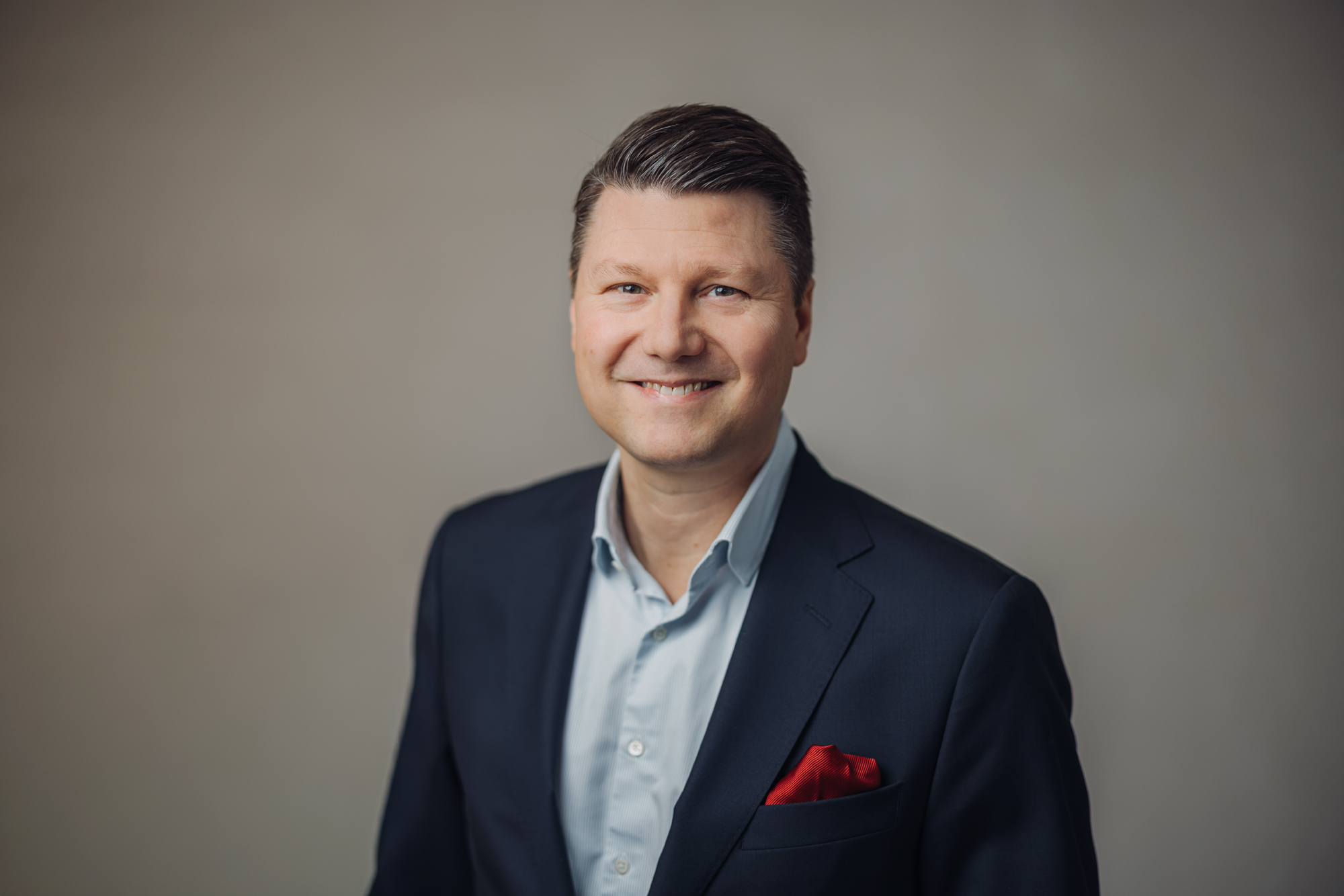 Photo of Fabio Pedrazzi, CEO of Lindéngruppen