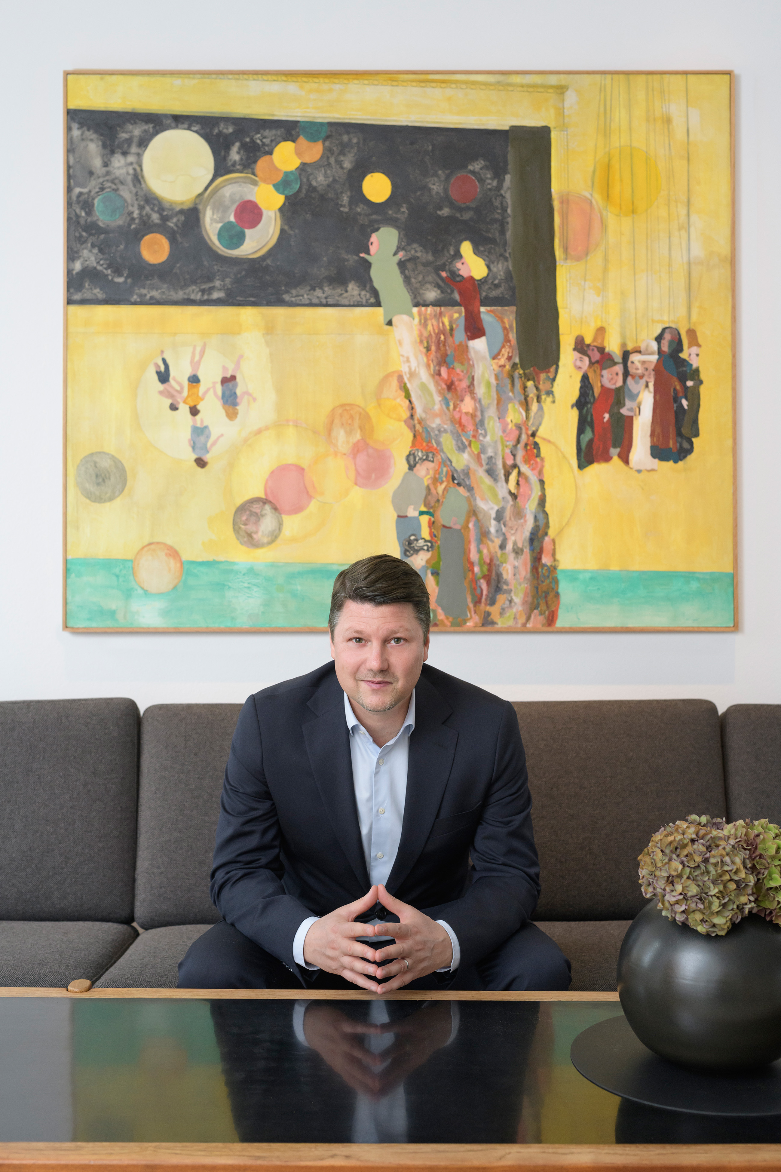 Photo of Fabio Pedrazzi, CEO of Lindéngruppen