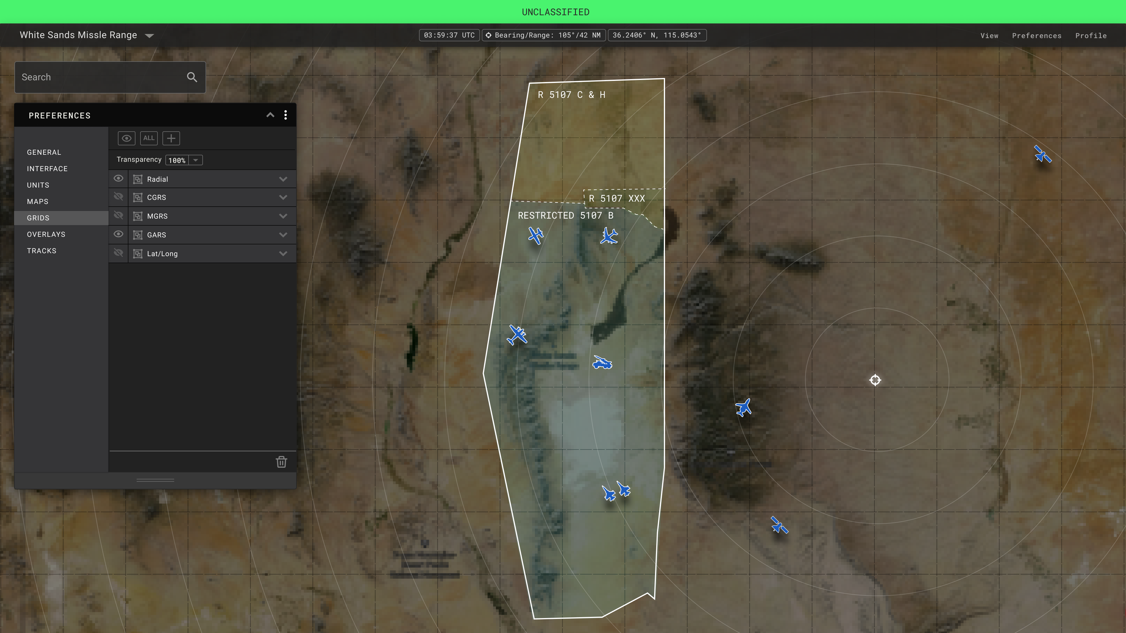 An image of the UI Design for the "Rig Count" tab on the SBI Watchtower dashboard graph view