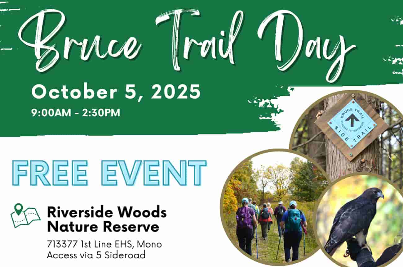 Bruce Trail Day Promotional Graphic