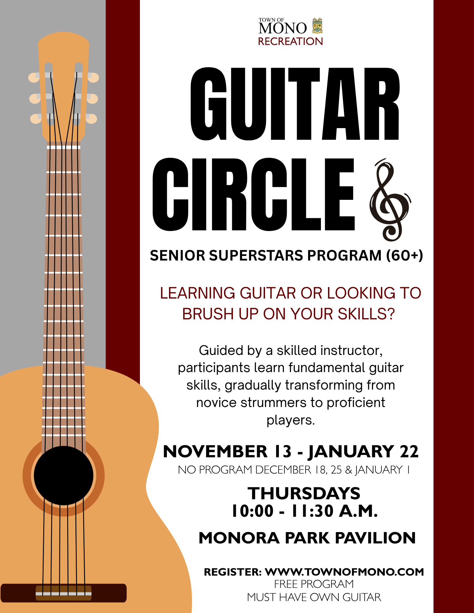 Guitar Circle Promotional poster