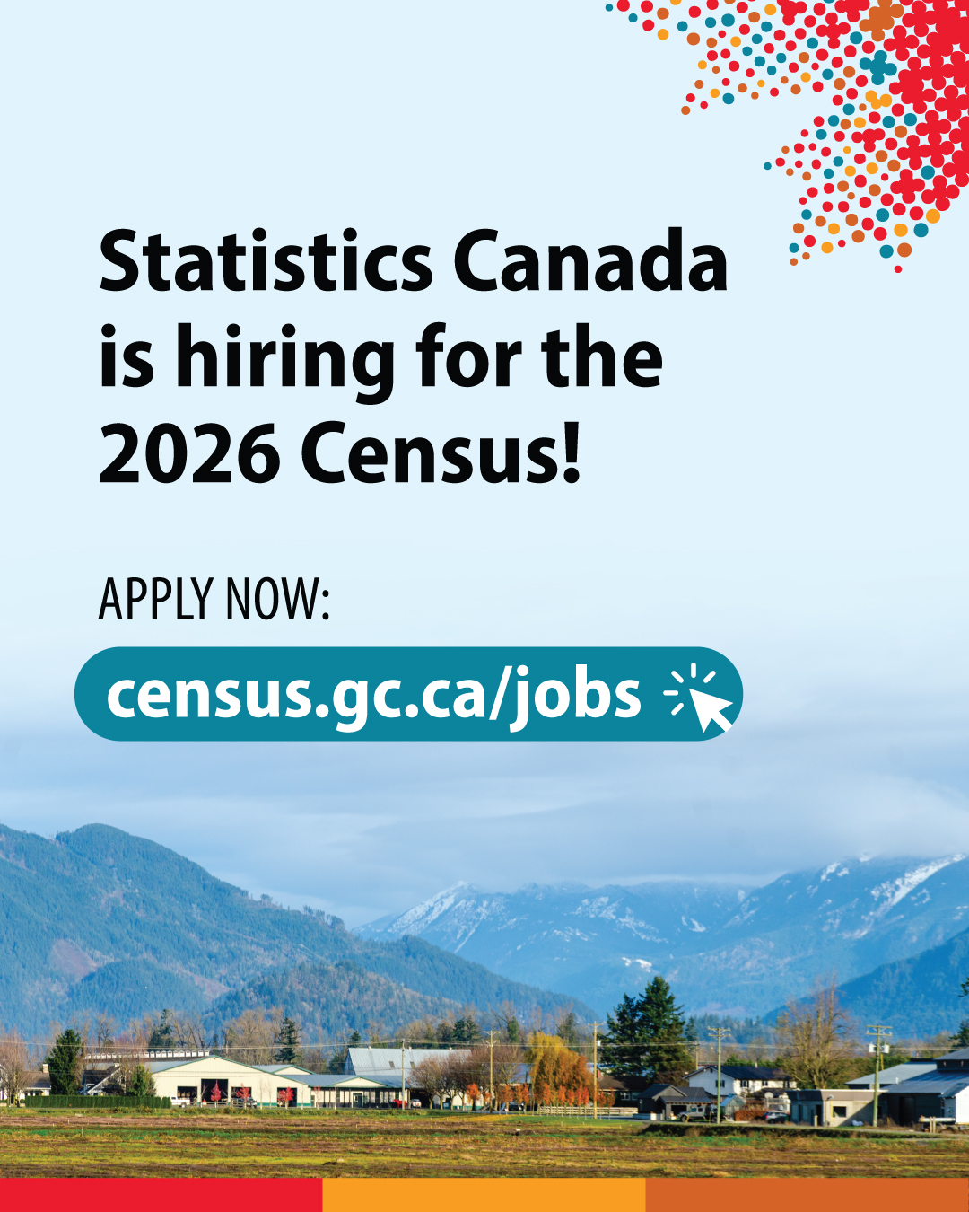 Statistics Canada Is Hiring promotional graphic