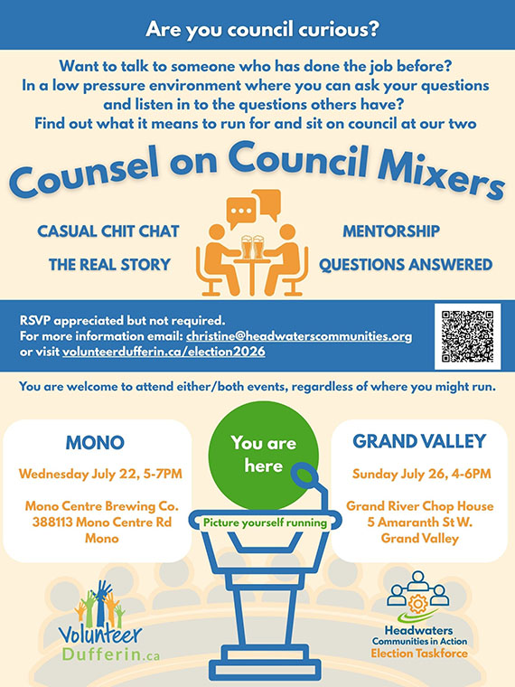 Counsel on Council Mixers Poster