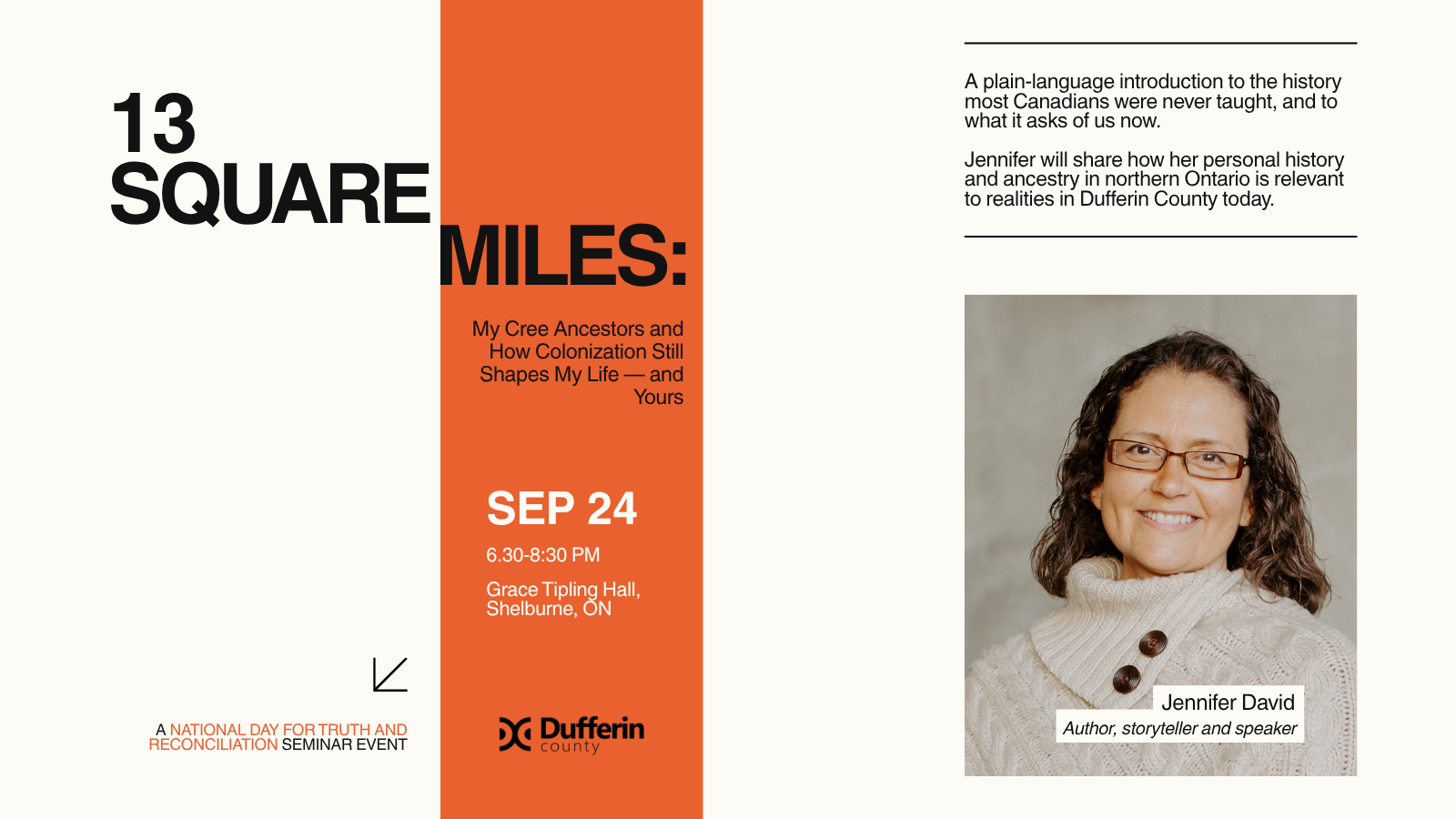 13 Square Miles promotional graphic