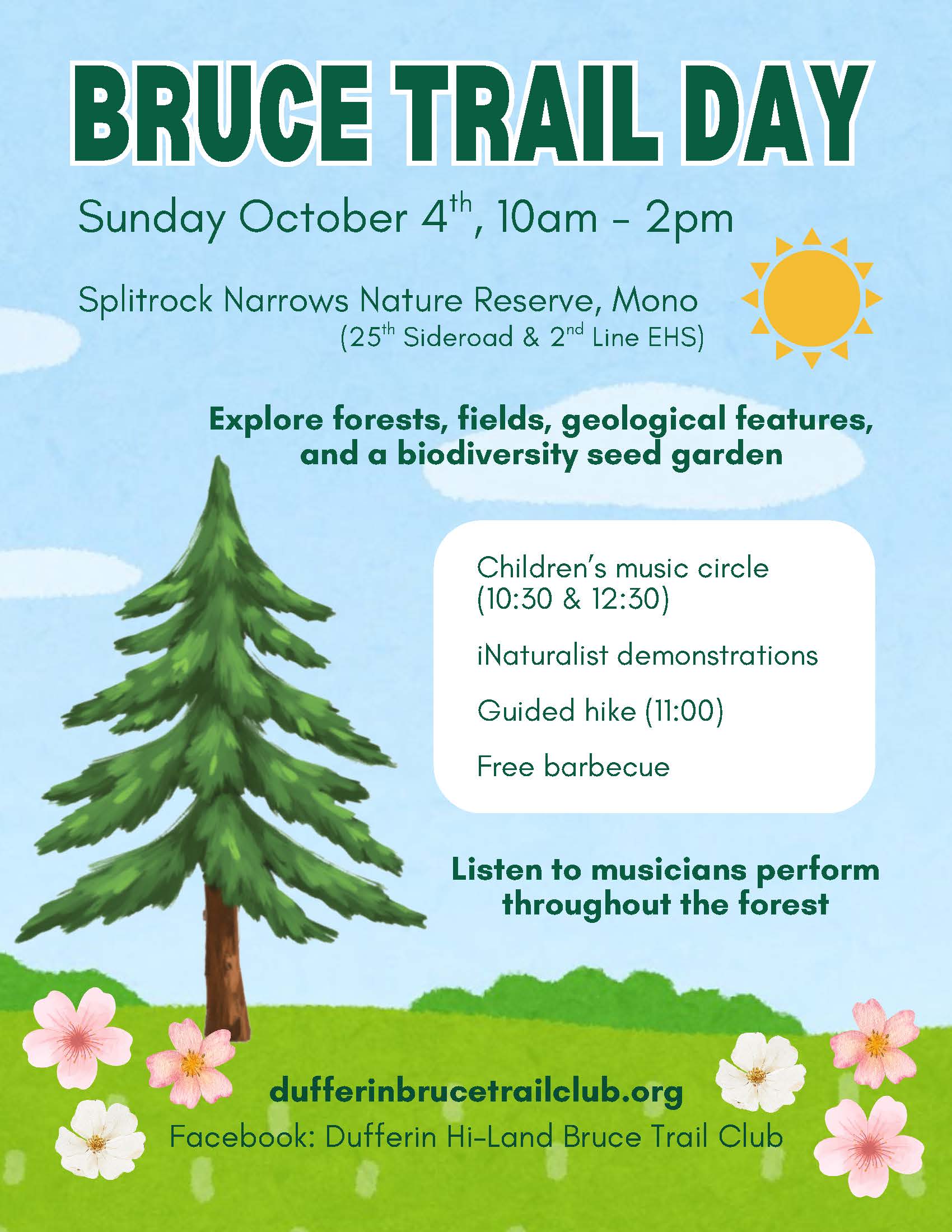 2026 Bruce Trail Day Poster