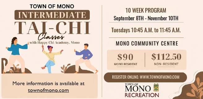 Intermediate Tai Chi Classes promotional graphic