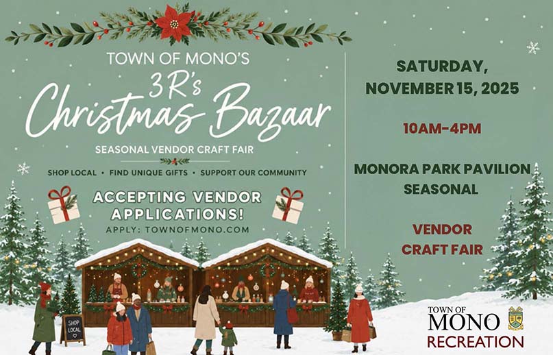 3R's Christmas Bazaar promotional graphic