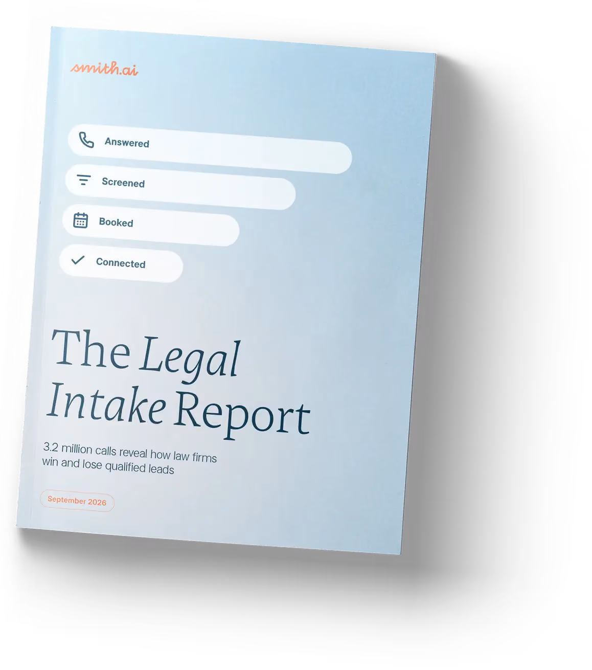 The Legal Intake Report — 3 million calls reveal how law firms win and lose qualified leads