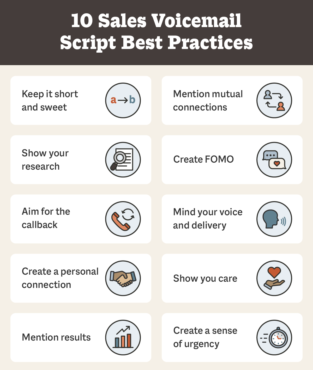 10 Sales Voicemail Script Best Practices