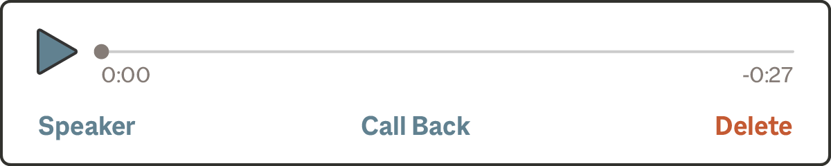 Voicemail Box