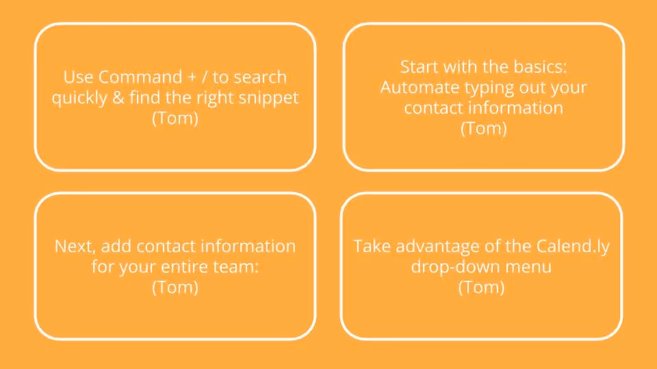 TextExpander quick tips