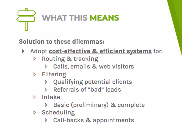 A solution to these dilemmas is to adopt cost-effective and efficient systems