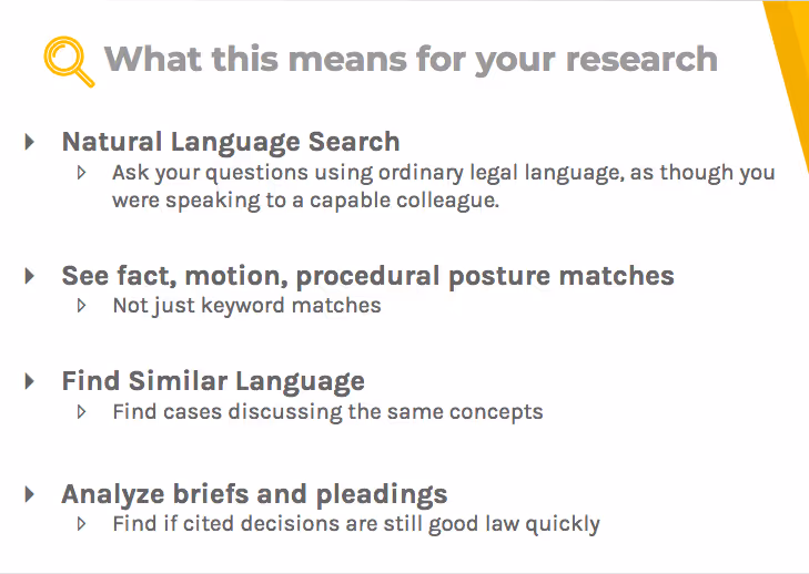 What AI can do for your legal research