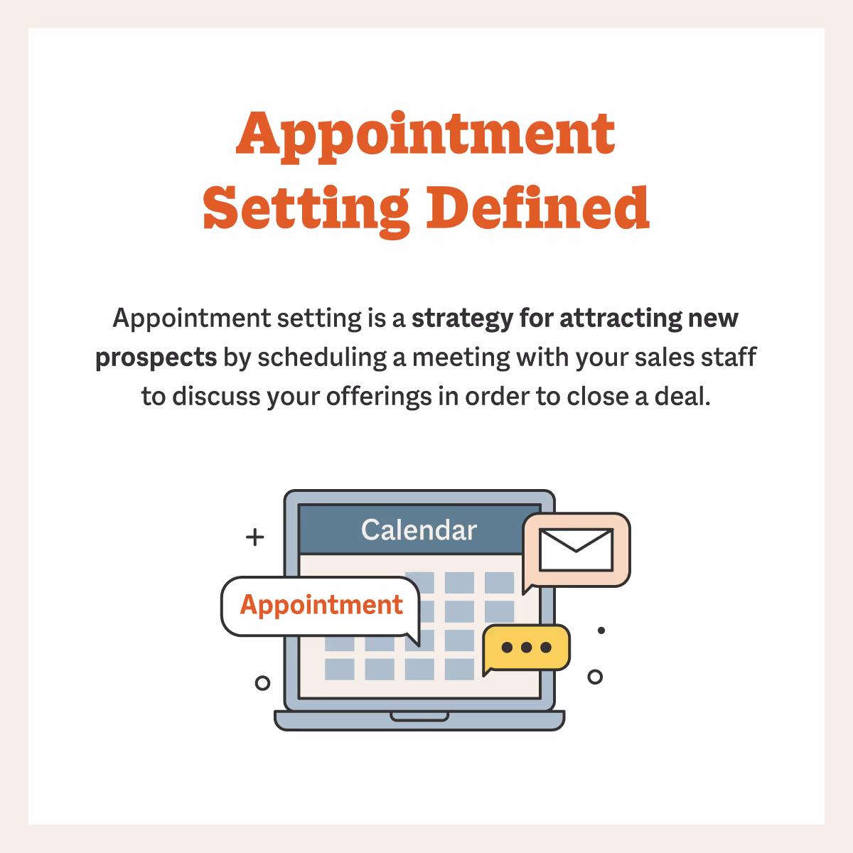 appointment setting definition