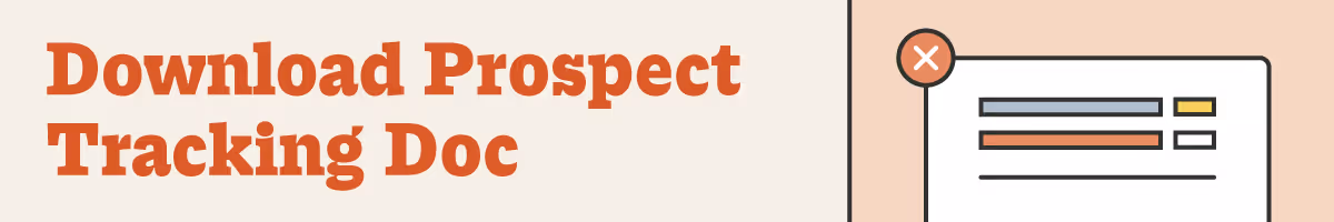 prospect tracking spreadsheet - download here