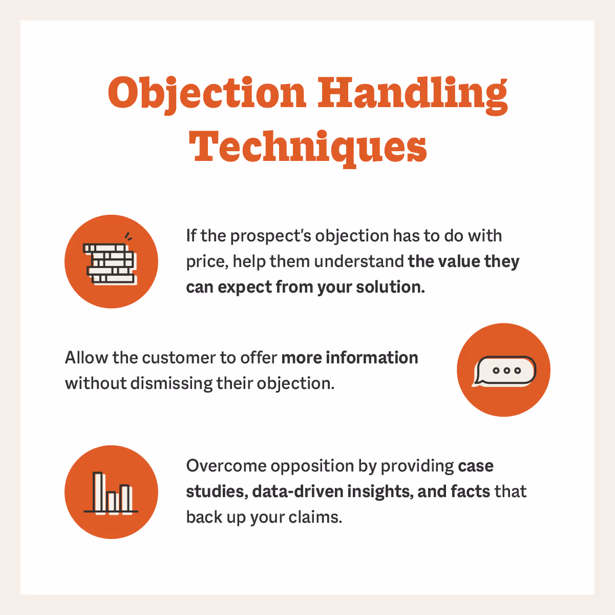 appointment setting - objection handling techniques