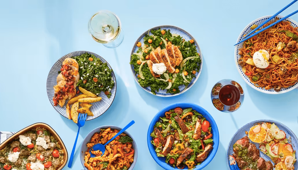 Blue Apron meals