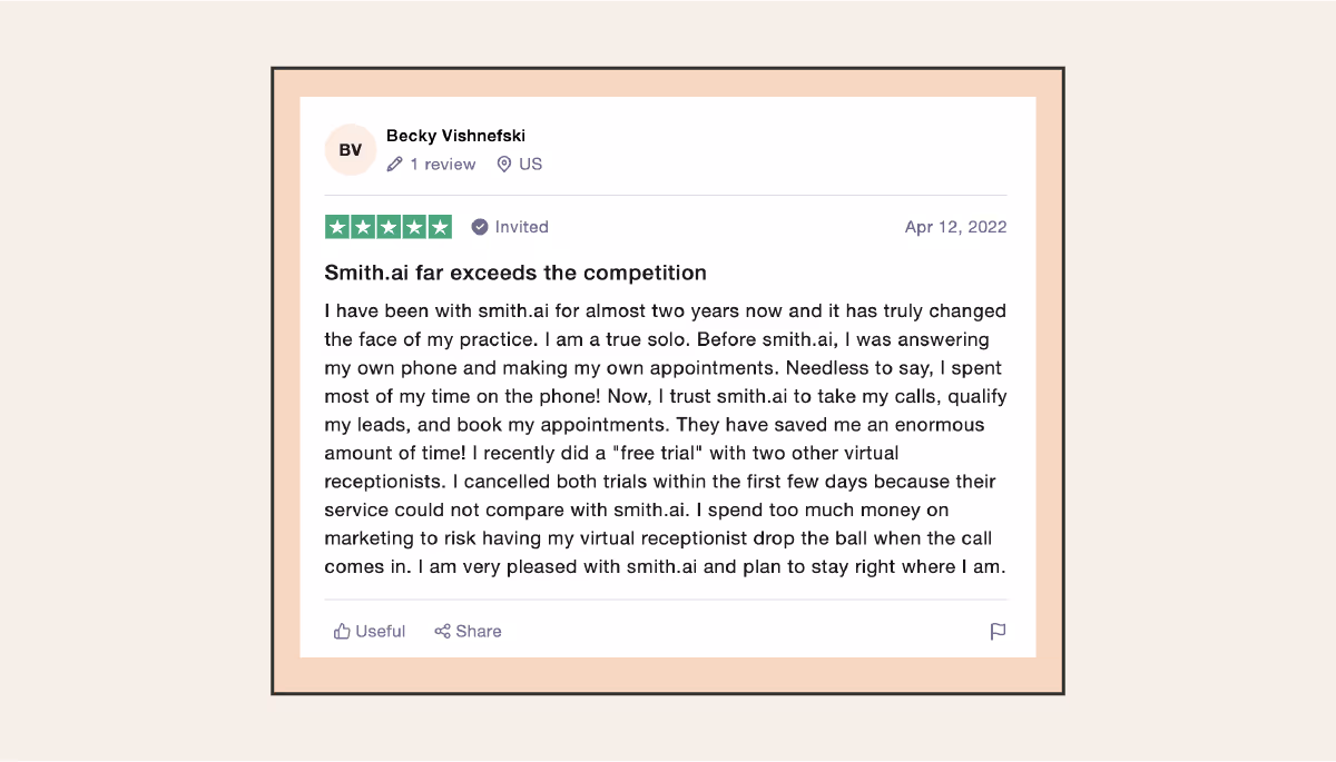 responding to a positive review