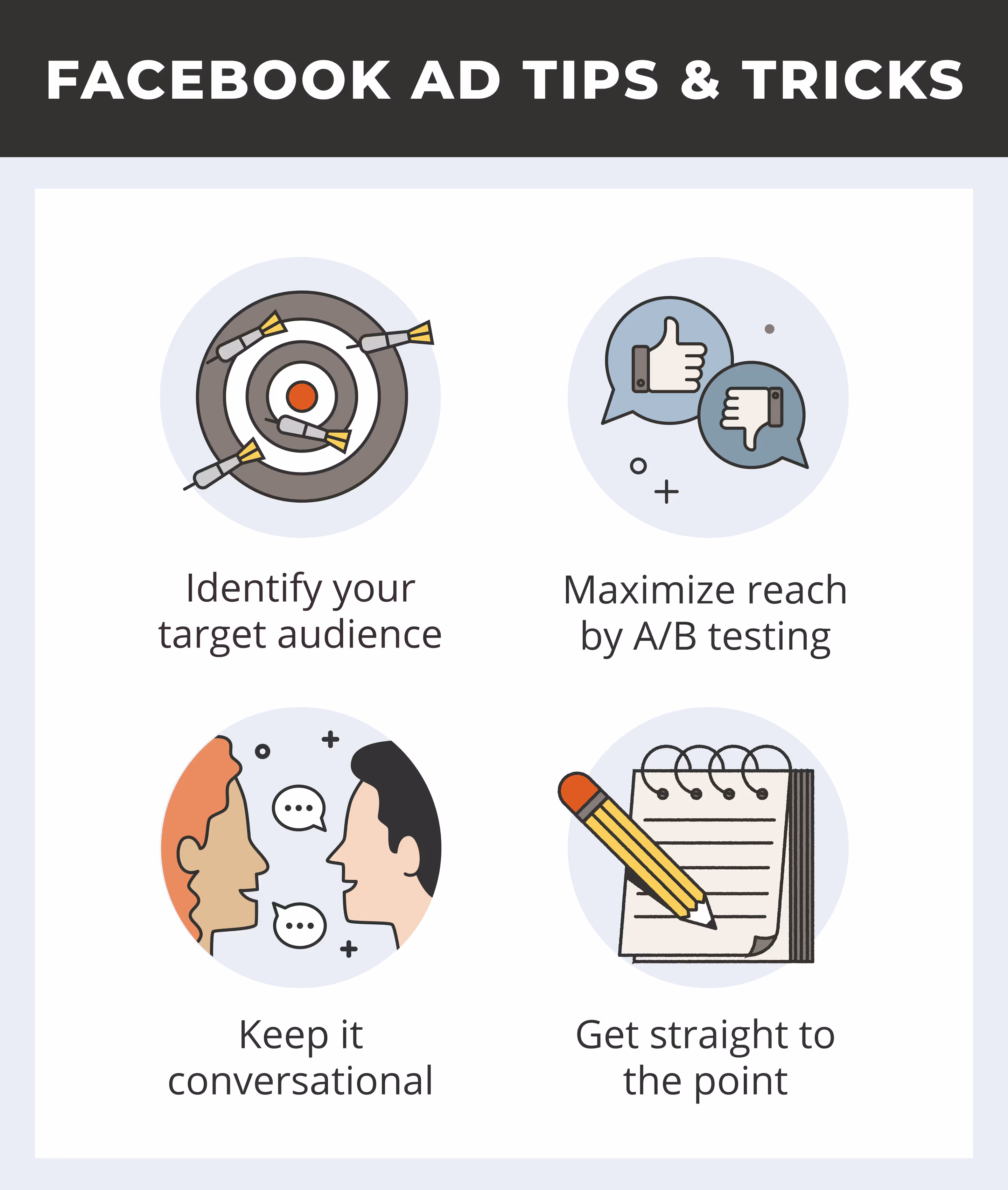 Facebook ad tips and tricks