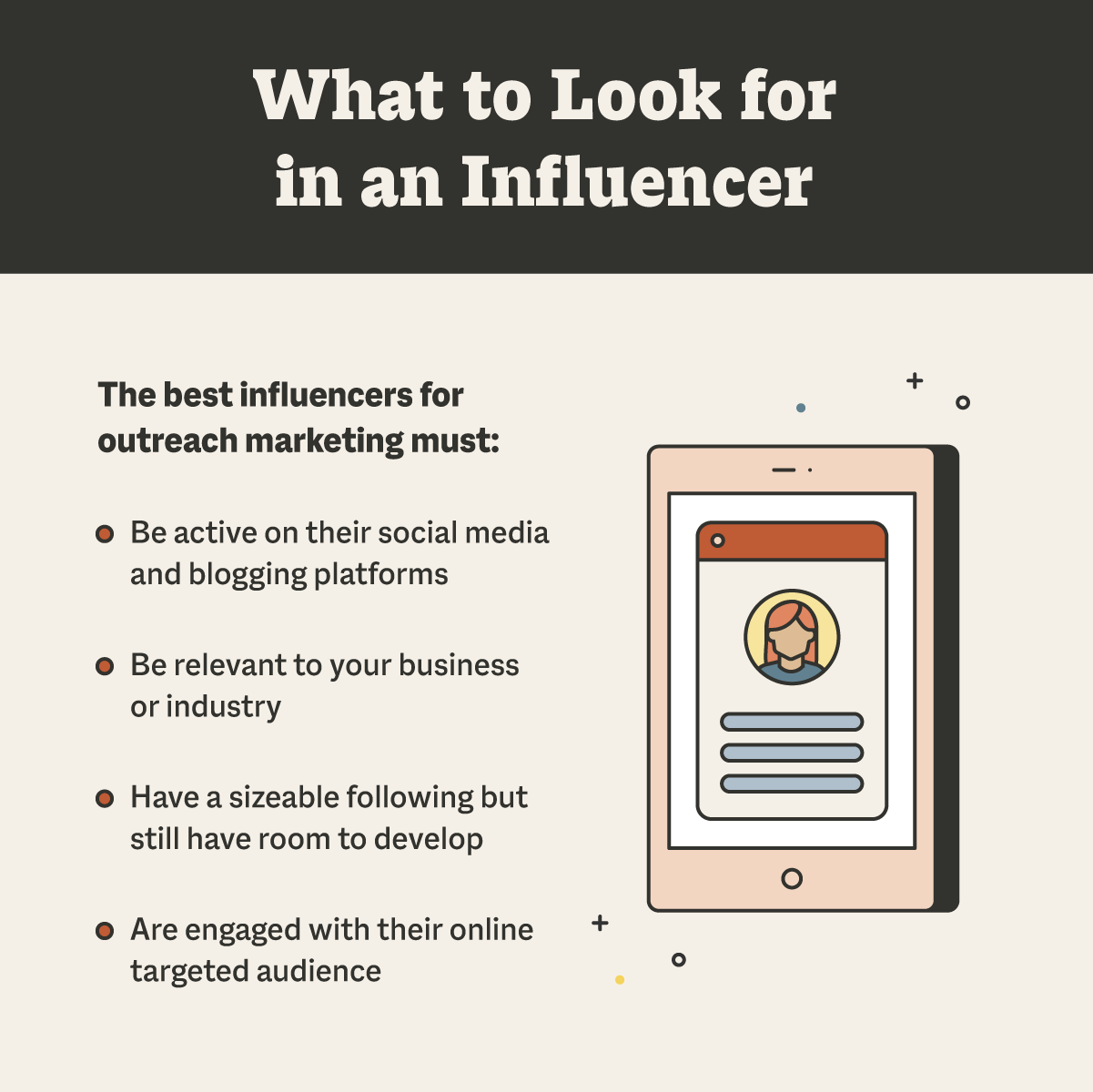what to look for in an influencer