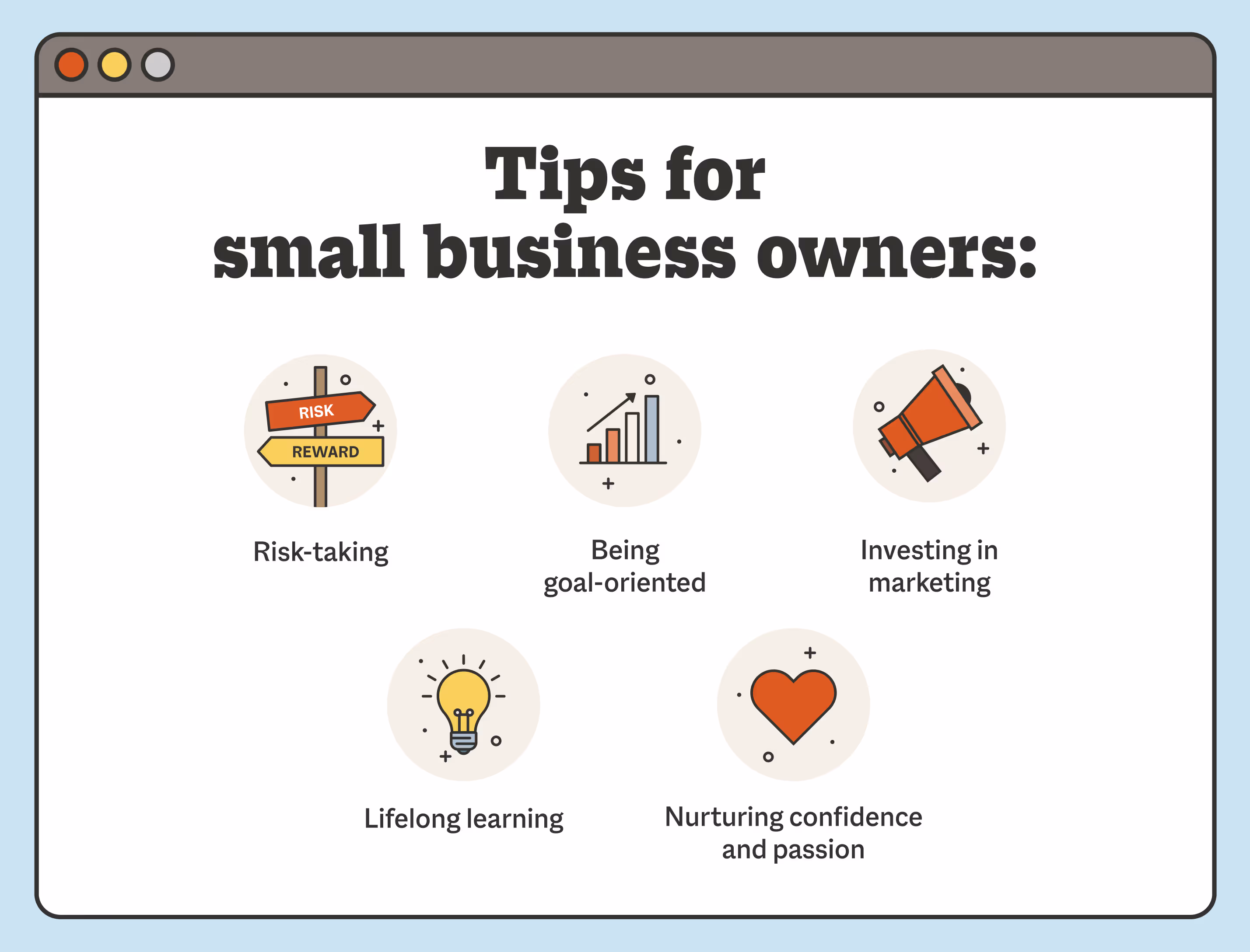 Tips for small business owners