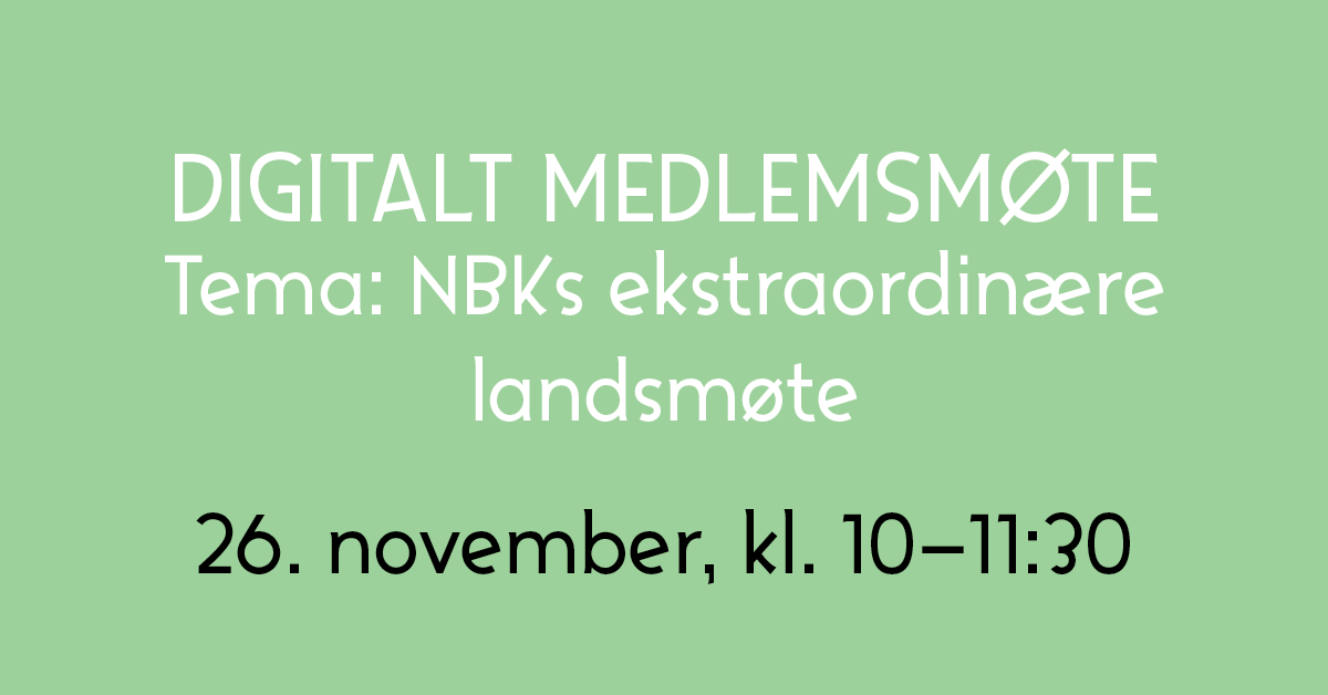 Digitalt medlemsmøte