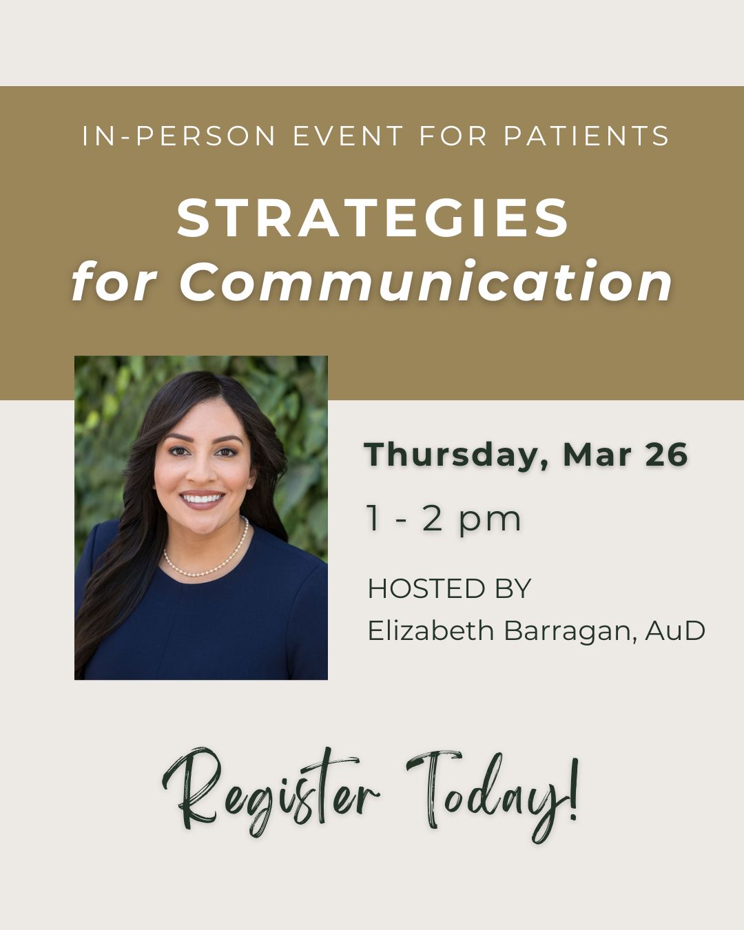 Communication Strategies: Getting the Most from Your Hearing Aids and Beyond