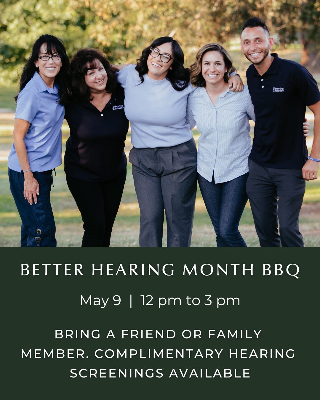 Better Hearing Month BBQ