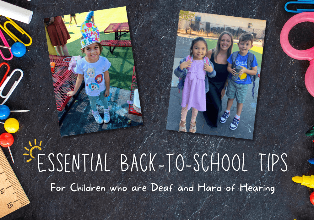 Essential Back-to-School Tips for Children who are Deaf and Hard of Hearing