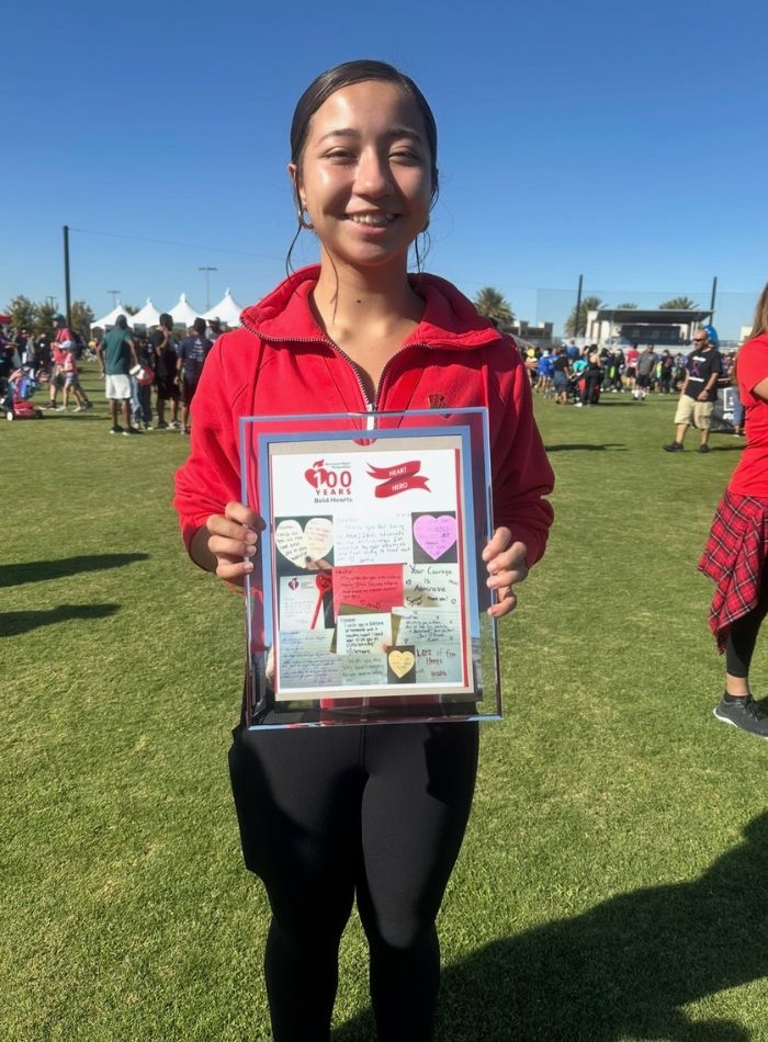 Community help with Heather Freligh Heart Foundation